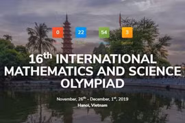  Khai mạc kỳ thi Olympic Toán và Khoa học quốc tế (IMSO 2019)