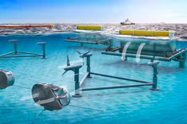 Sản xuất điện từ năng lượng thủy triều