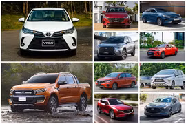 Danh sách 10 xe bán chạy nhất tháng 5/2022 có sự góp mặt của nhiều cái tên mới.