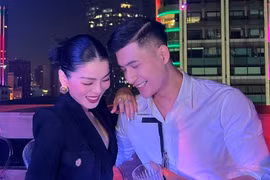 Lệ Quyên mừng sinh nhật tình trẻ kém 12 tuổi Lâm Bảo Châu