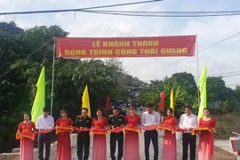 Tổng Công ty Thái sơn: Xây cầu, dựng nhà tình nghĩa cho người dân vùng biên giới