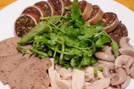 Món ăn bồi bổ từ nội tạng lợn