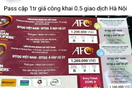 Giá vé trận Việt Nam - Saudi Arabia giảm mạnh