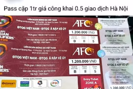 Giá vé trận Việt Nam - Saudi Arabia giảm mạnh