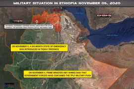 Những chi tiết ban đầu cuộc nội chiến ở Ethiopia 