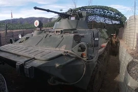 Video Lực lượng gìn giữ hòa bình Nga ở Nagorno-Karabakh