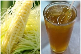  Bà bầu nhiệt nên uống nước râu ngô + rau má