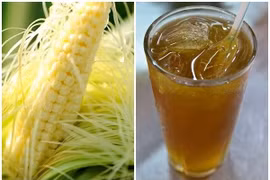  Bà bầu nhiệt nên uống nước râu ngô + rau má