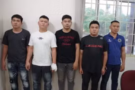 Các đối tượng bị cơ quan công an tạm giữ. Ảnh: Công an tỉnh Đồng Nai.