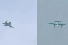 Lộ diện 2 máy bay quân sự trên mẫu hạm tương lai Type - 003 Trung Quốc