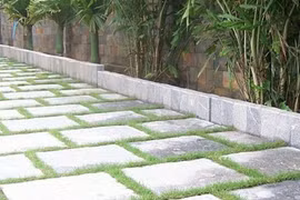 Chọn đá lát ở sân vườn