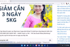  Tiền mất tật mang với "chuyên gia sức khỏe" tự phong