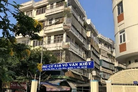 TPHCM: Phá bỏ để xây mới lô E, chung cư 518 đường Võ Văn Kiệt