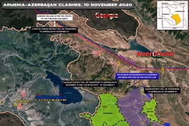 Quân Nga sẽ đảm bảo an ninh, Armenia phải trả một phần lãnh thổ Nagorno - Karabakh cho Azerbaijan