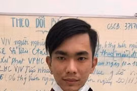 Nghi can Nguyễn Thanh Huy khi bị tạm giữ