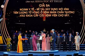 Mô hình chấn thương của BV Chợ Rẫy được vinh danh sáng tạo TPHCM 2021