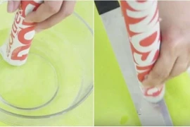 Mài dao bằng giấy báo