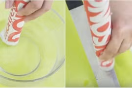 Mài dao bằng giấy báo