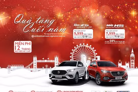 MG Việt Nam tung ưu đãi lớn hút khách cuối năm 2021