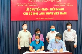 Chi bộ Hội Làm vườn Việt Nam trực thuộc Đảng ủy VUSTA