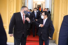 Ảnh: Ngoại trưởng Pompeo thăm Việt Nam, hội đàm Phó Thủ tướng Phạm Bình Minh
