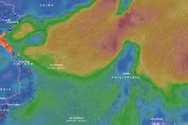 Vào Biển Đông, siêu bão Goni có đường đi và cường độ khó lường