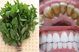 Thực hư tẩy trắng răng bằng vỏ cam và húng quế