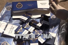 Phát hiện vụ vận chuyển thuốc lá lậu số lượng lớn