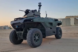 Israel giới thiệu xe robot chiến đấu mặt đất REX MK II đa nhiệm 