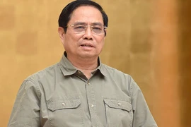 Thủ tướng Phạm Minh Chính nhấn mạnh tư tưởng “phòng dịch tốt thì không phải chống dịch”. Ảnh: VGP/Nhật Bắc