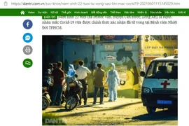 Bệnh viện Bệnh Nhiệt đới TPHCM bác bỏ thông tin bệnh nhân 22 tuổi nhiễm Covid-19 tử vong