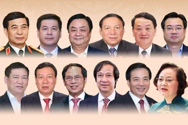 Chính phủ có 12 Bộ trưởng, trưởng ngành mới