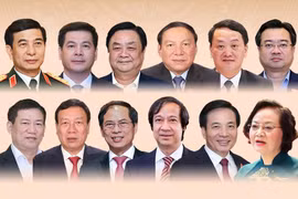 Chính phủ có 12 Bộ trưởng, trưởng ngành mới