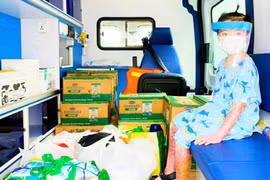 Bé 7 tuổi bị bỏng nặng được xuất viện sau 6 tháng ròng rã điều trị chuyên sâu