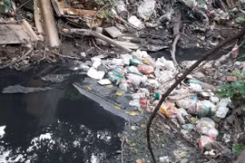 Nơm nớp nỗi lo bệnh tật quanh “con mương chết”