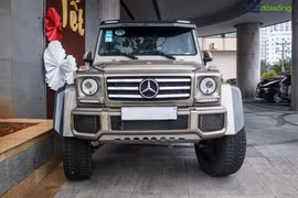 Diện kiến siêu phẩm SUV Mercedes G 500 4×4² tại Việt Nam, không to bằng G63 6x6 nhưng cũng thuộc dạng “khủng long“