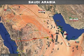 Houthi lại dồn dập tấn công Ả rập Xê út bằng tên lửa và UAV