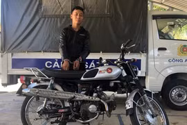 Công bị Công an H.Đăk Glei bắt giữ khi đang xin tiền đổ xăng