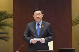 Chủ tịch Quốc hội Vương Đình Huệ.