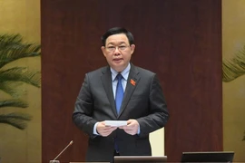 Chủ tịch Quốc hội Vương Đình Huệ.