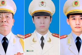 Bộ Công an thông báo lễ tang 3 cán bộ chiến sĩ hy sinh ở Đồng Tâm