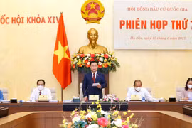 Thông qua nghị quyết công bố danh sách trúng cử đại biểu Quốc hội khóa mới