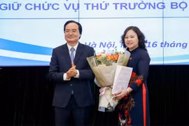 Bà Ngô Thị Minh giữ chức Thứ trưởng Bộ GD&ĐT