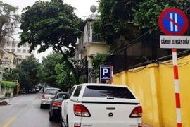 Hà Nội: Thu hơn 152 triệu đồng vi phạm đỗ xe theo ngày chẵn - lẻ