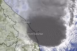 Bão số 10 áp sát vùng biển Quảng Ngãi - Phú Yên