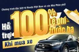 Hỗ trợ 100% lệ phí trước bạ cho khách hàng mua Honda CR-V trong tháng 7