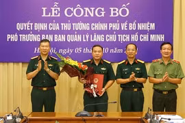 Công bố quyết định của Thủ tướng Chính phủ về công tác cán bộ