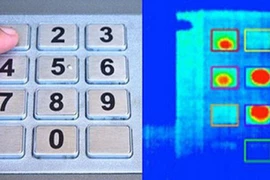 Các nút kim loại trên bàn phím cây ATM có tác dụng gì?