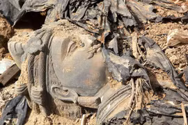 Bức tượng Phật cổ 1.500 năm tuổi bị vứt ngoài… bãi rác