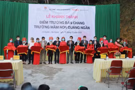 Khánh thành điểm trường Bản Chang, Hà Giang